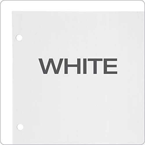 Minimalist Oxford Binder Dividers for 3 Ring Binders, 10 Pack, 8-Tab Kit