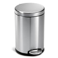 high-quality simplehuman Round Step Can, 4.5L / 1.2