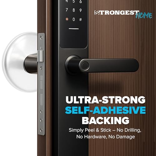Modern STRONGEST HOME Wall Protector for Door Knobs, 2-Inch - Essentials