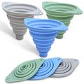 Eco-Friendly Kitchen Funnel Set 3 Pack,Funnels for Kitchen Use