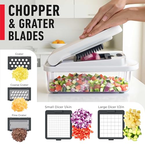 Modern Mueller The Real Original Pro Chopper since 2013 Vegetable Chopper Kit