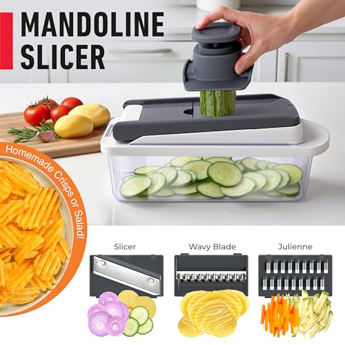 Modern Mueller The Real Original Pro Chopper since 2013 Vegetable Chopper Kit