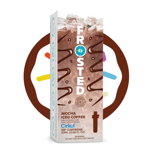 Zero-Calorie Frosted Mocha Iced Coffee J5FU - Zero-Calorie Multi-Flavor Sip Pods for Water Bottle - Default Title